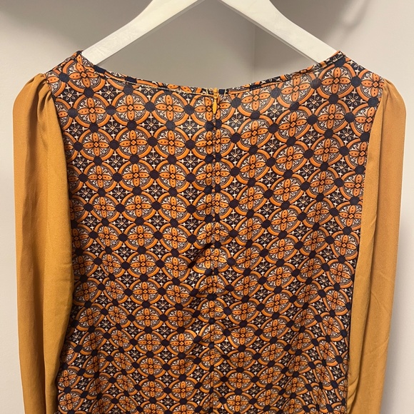 Unique Pink Martini Long Sleeve Pattern Dress- Large - Picture 7 of 7